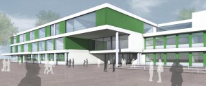 bathe+reber Architektur Dortmund Wettbewerb Umbau / Erweiterung des Schulzentrums in Verl