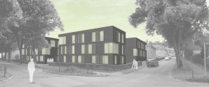 Architekturbüro bathe+reber Dortmund Wettbewerb Wohnbebauung Witten