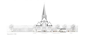 eva reber Architektur und Städtebau Wettbewerb Neubau Pfarrheim St. Maria Magdalena in Sonsbeck